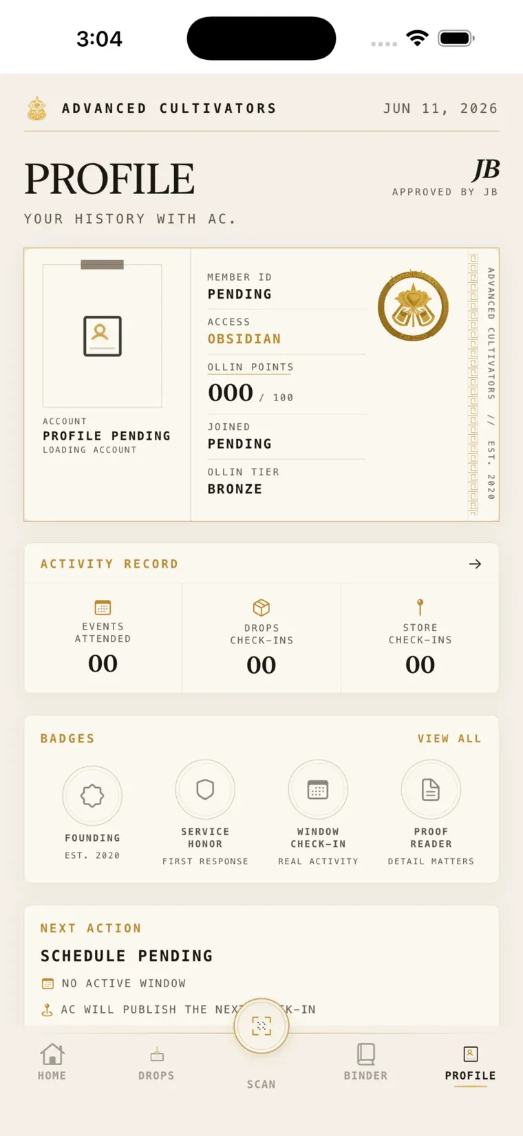 Collector profile