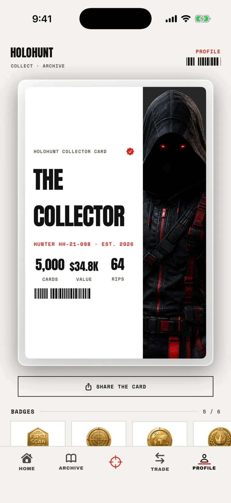 Collector card
